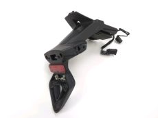 Support de plaque et eclairage