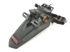 Support de plaque et eclairage