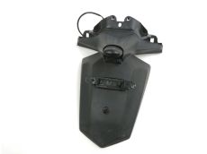 Support de plaque et eclairage