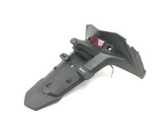 Support de plaque et eclairage