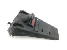 Support de plaque et eclairage