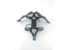 Support de plaque et eclairage
