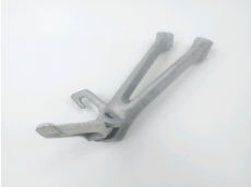 Platine arriere droite complete