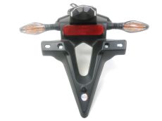 Support de plaque et eclairage