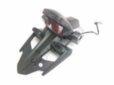 Support de plaque et eclairage