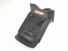 Support de plaque et eclairage