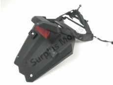 Support de plaque et eclairage