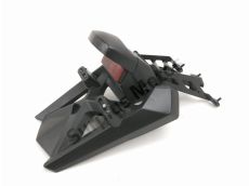 Support de plaque et eclairage