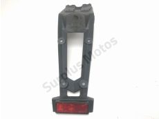 Support de plaque et eclairage