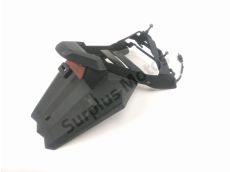 Support de plaque et eclairage