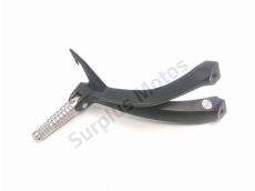 Platine et repose pieds arriere droit