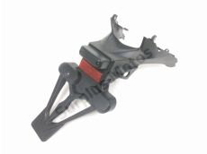 Support de plaque et eclairage