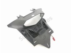 Support de plaque et eclairage