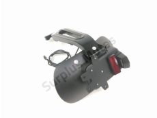 Support de plaque et eclairage