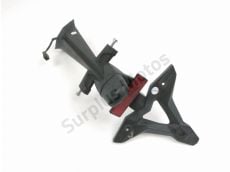 Support de plaque et eclairage