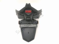 Support de plaque et eclairage