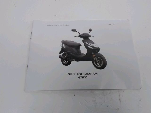 Manuel d'utilisation occasion EUROCKA GTR 2016