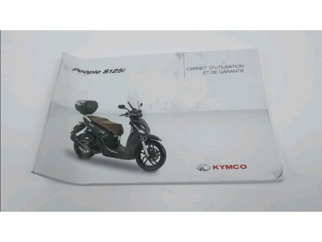 Manuel d'utilisation occasion KYMCO PEOPLE S 2020