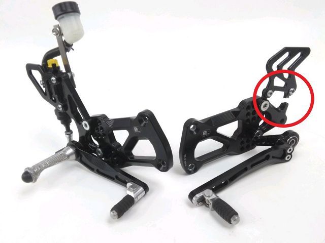 Platine avant droite complete occasion SUZUKI GSXR 1000 2017