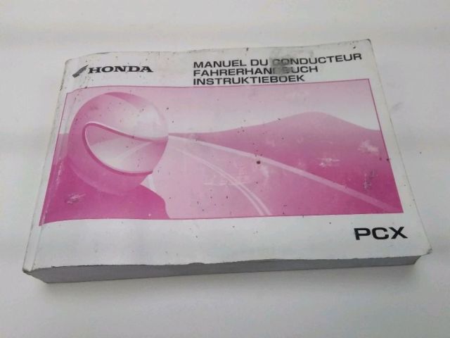 Manuel d'utilisation occasion HONDA PCX 2010