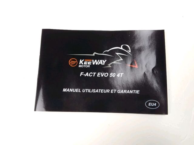Manuel d'utilisation occasion KEEWAY FACT EVO 2020