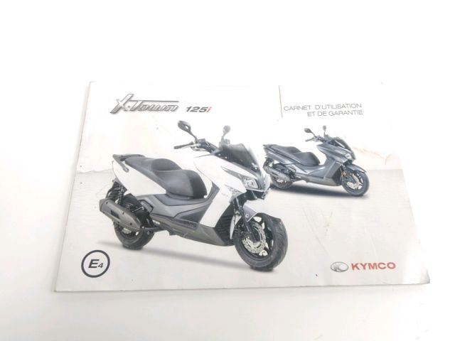 Manuel d'utilisation occasion KYMCO X-TOWN 125 2018