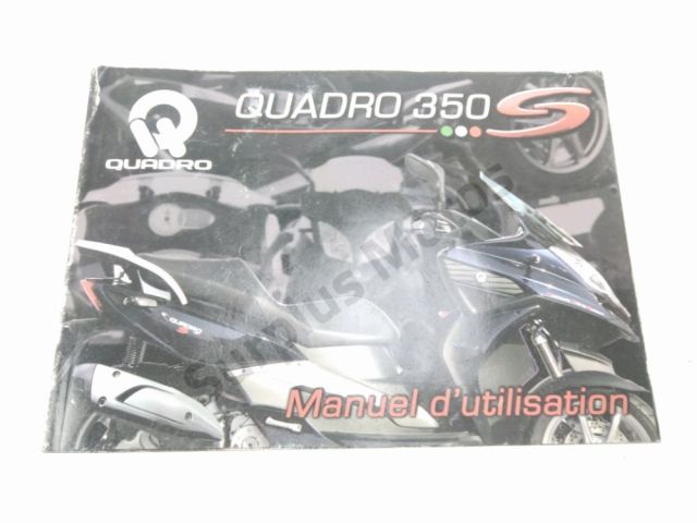Manuel d'utilisation occasion QUADRO 3D S 2015