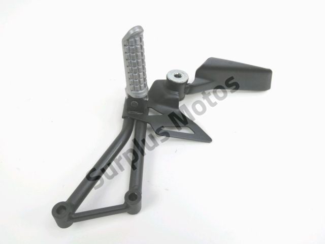 Platine et repose pieds arriere droit occasion KAWASAKI Z 125 2019