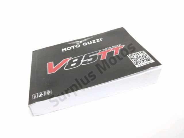 Manuel d'utilisation occasion MOTO GUZZI V 85 STRADA 2024
