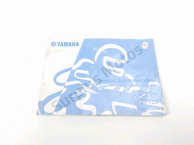 Manuel d'utilisation occasion YAMAHA VP 125 X-CITY 2007