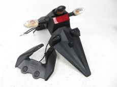 Support de plaque et eclairage