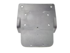 Support de plaque et eclairage