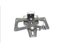 Support de plaque et eclairage