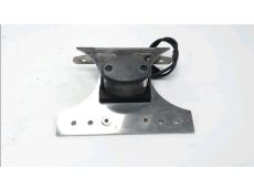 Support de plaque et eclairage