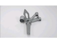 Platine arriere droite complete