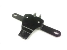 Support de plaque et eclairage