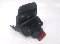 Support de plaque et eclairage