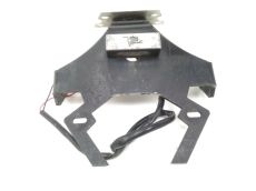 Support de plaque et eclairage