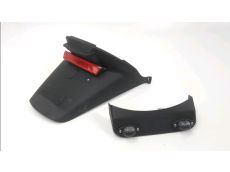 Support de plaque et eclairage