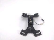 Support de plaque et eclairage