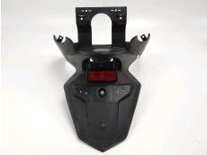 Support de plaque et eclairage