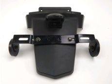 Support de plaque et eclairage