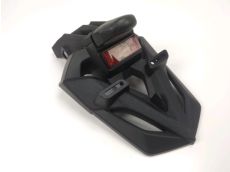 Support de plaque et eclairage