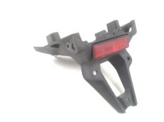 Support de plaque et eclairage