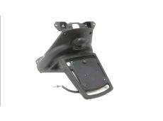 Support de plaque et eclairage