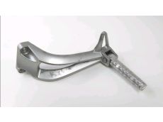 Platine et repose pieds arriere gauche