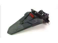 Support de plaque et eclairage