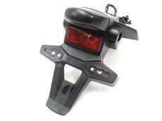 Support de plaque et eclairage