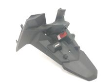 Support de plaque et eclairage