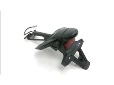 Support de plaque et eclairage